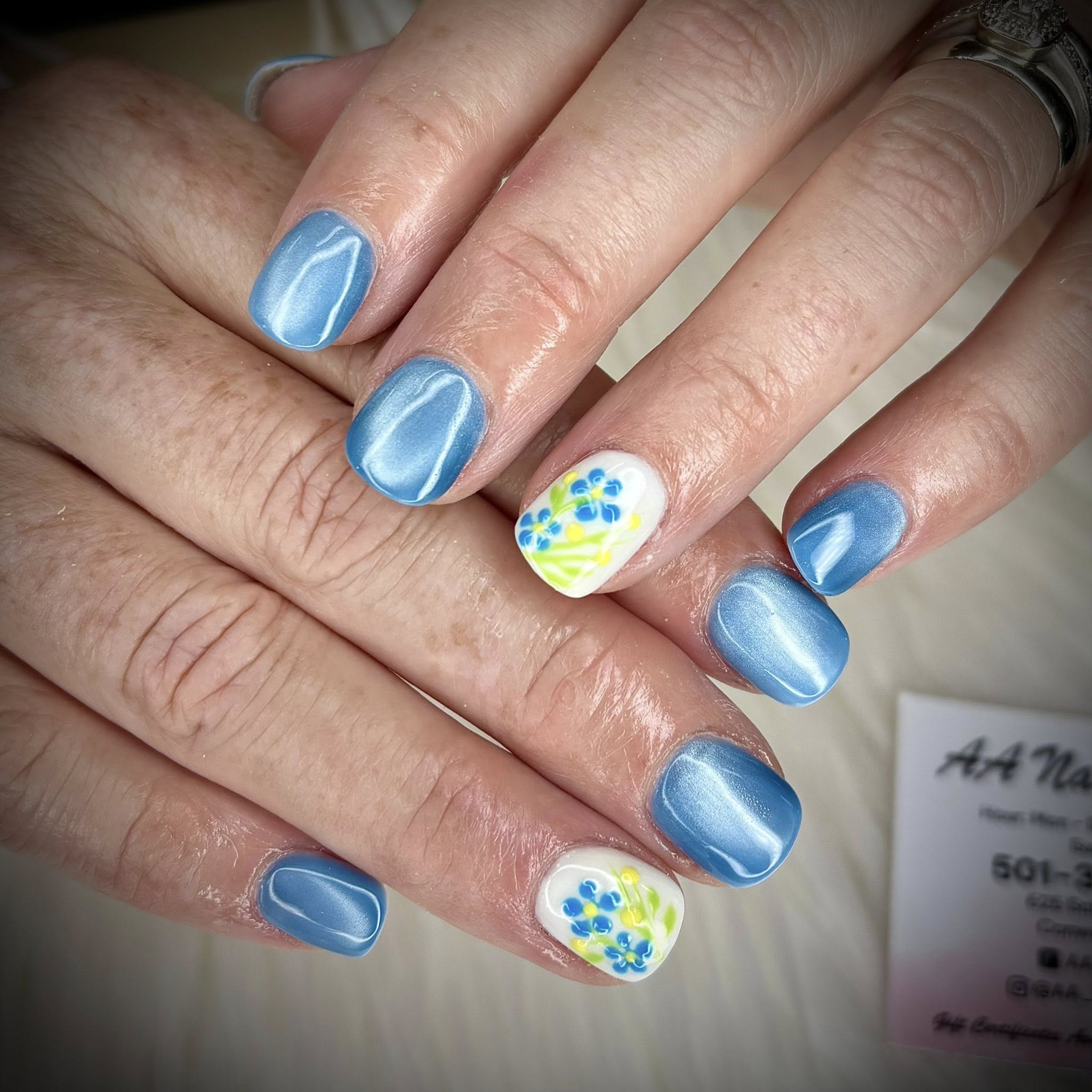Nail art service at AA Nails & Spa